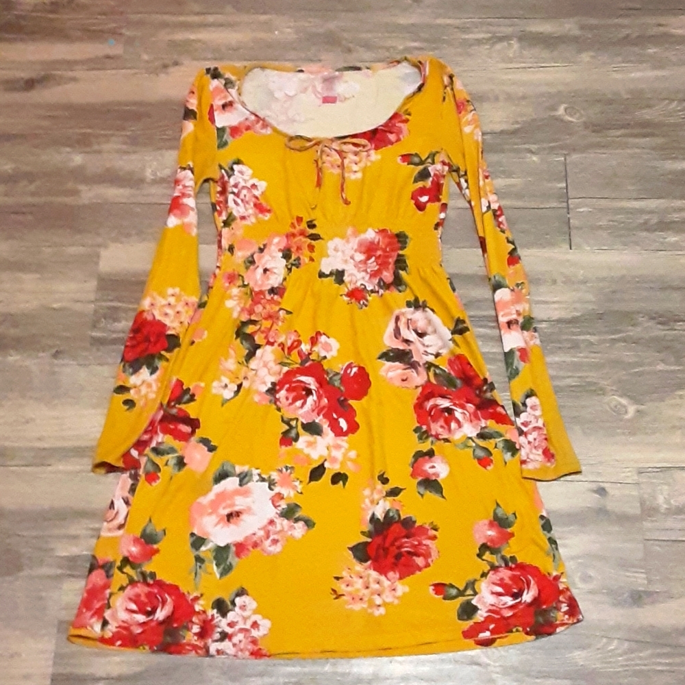 Long Sleeve floral dress